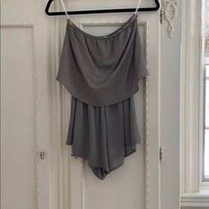 Strapless Romper